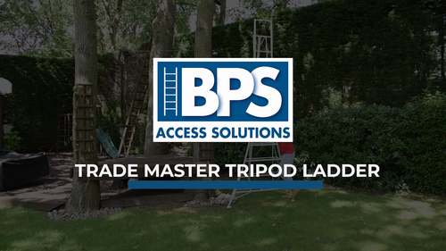 Garden Ladder Tripod - 1 Leg Height Adjustable Gardening, Fruit Picking Ladders - Video 1 of 1