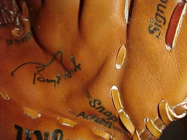 Guante de béisbol Barry Bonds - Modelo exclusivo Wilson A2211 - NARANJA POCO KILOMETRAJE Foto 2 de 4