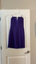 NWT Guess Women's Purple Sleeveless Mini Dress - Size 10