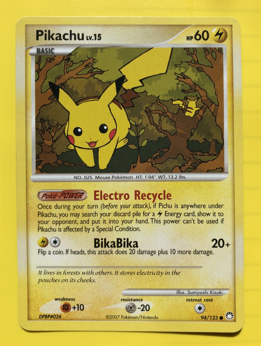 Pikachu | 94/123 | 2007 | Mysterious Treasure Edition | Non