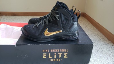 lebron 9 black and gold