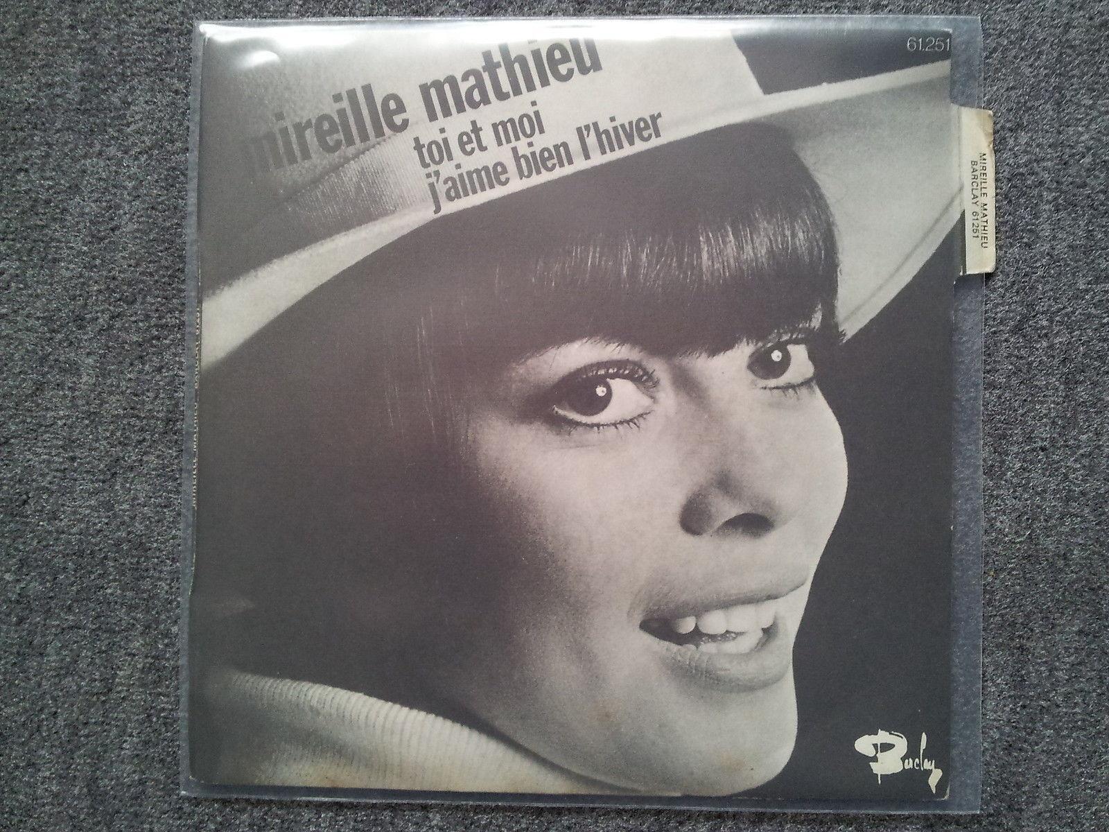 7"" Single Vinyl Mireille Mathieu - Toi et moi PROMO FRANCE