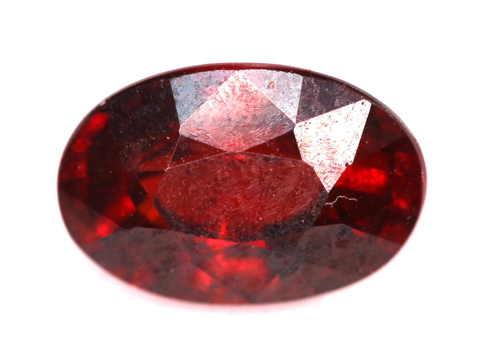 Grenat Spessartite du Nigéria de 1,75 ct, pierre taillée ovale orange pour joaillerie fine