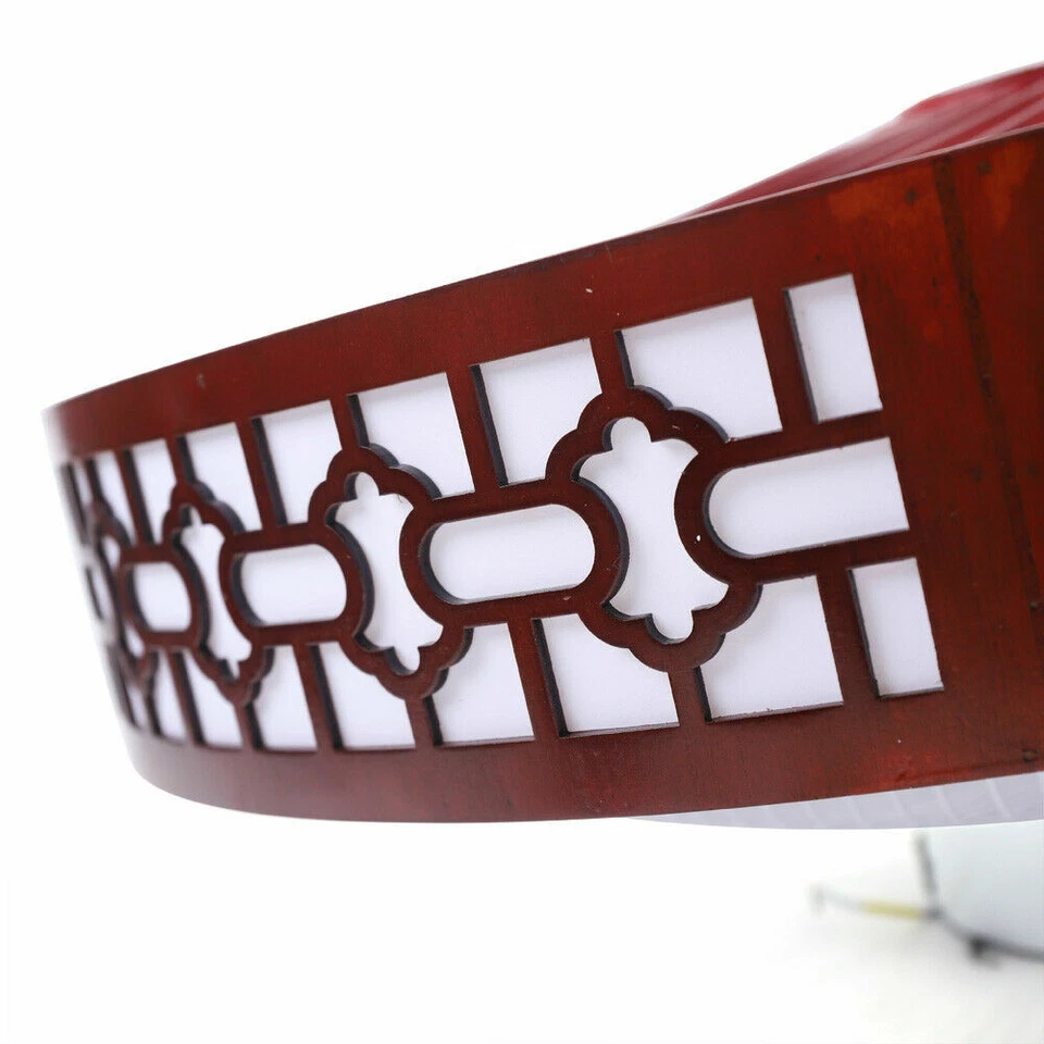 22'' Modern Ceiling Fan W/ Remote Control LED Light Flush Mount Chandelier Lamp - Image 3 of 4