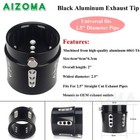 Anodised Black Motorcycle & Scooter Silencers, Mufflers & Baffles