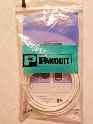 Cat5e Patch Cord 28 AWG Small Diameter Panduit TX5e 