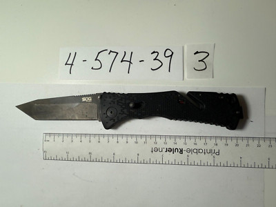 SOG FULL TANG TRIDENT SERRATED VINTAGE CLEAN SHARP GREAT SHAPE $75 OBO WINS