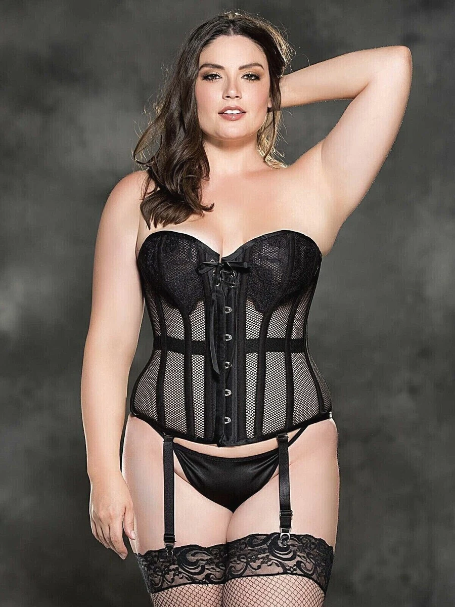 Plus size 2025 lingerie corset