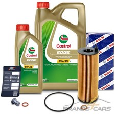BOSCH �LFILTER+6L CASTROL EDGE 5W-30 M F�R BMW X1 E84 18 d 20 d 23 d