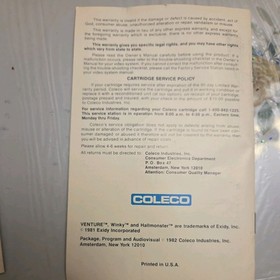 Colecovision Coleco 8 Game Manual Lot Catridge Instructions- Smurf, Donkey Kong