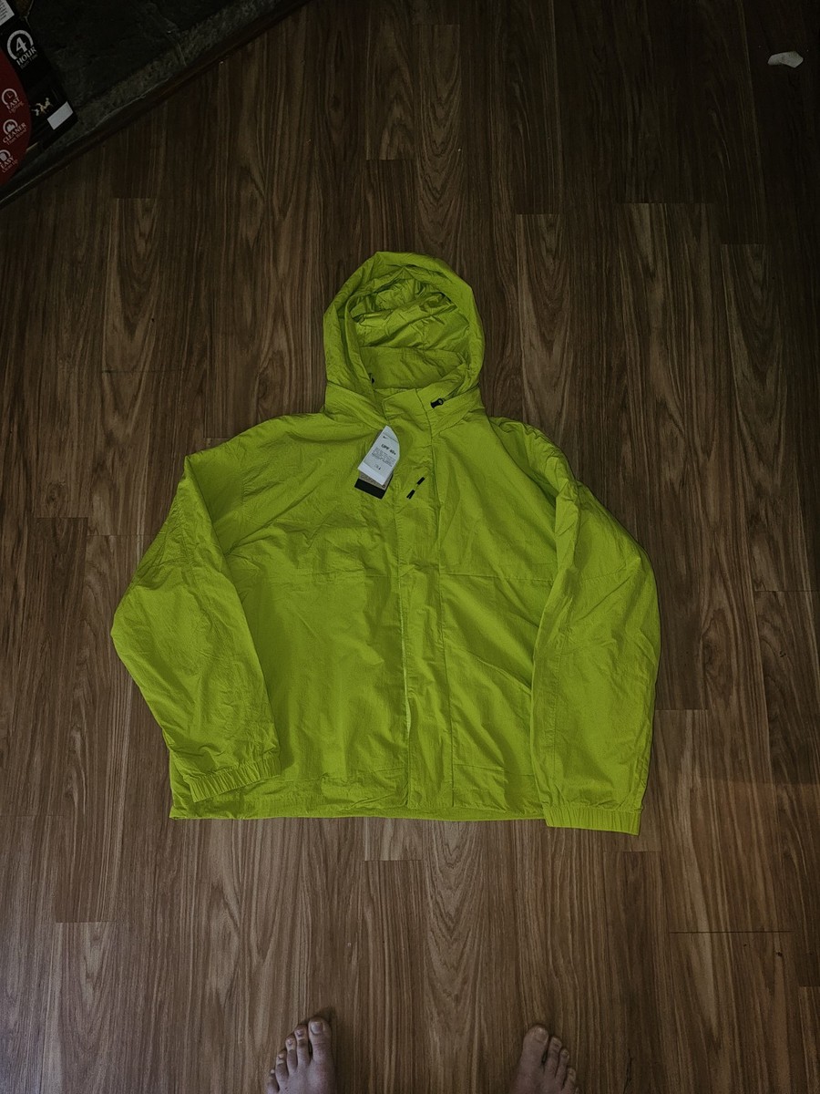 Nike Tech Men's Jacket Bright Cactus Green FZ0714-357 Size XXL