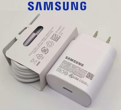 Original Samsung Galaxy S22 S22+ Ultra Super Fast Wall Charger & Type C Cable