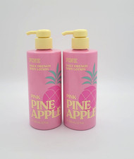 Victoria's Secret Pink Pineapple Daily Drench Body Lotion 12 oz New Set of 2