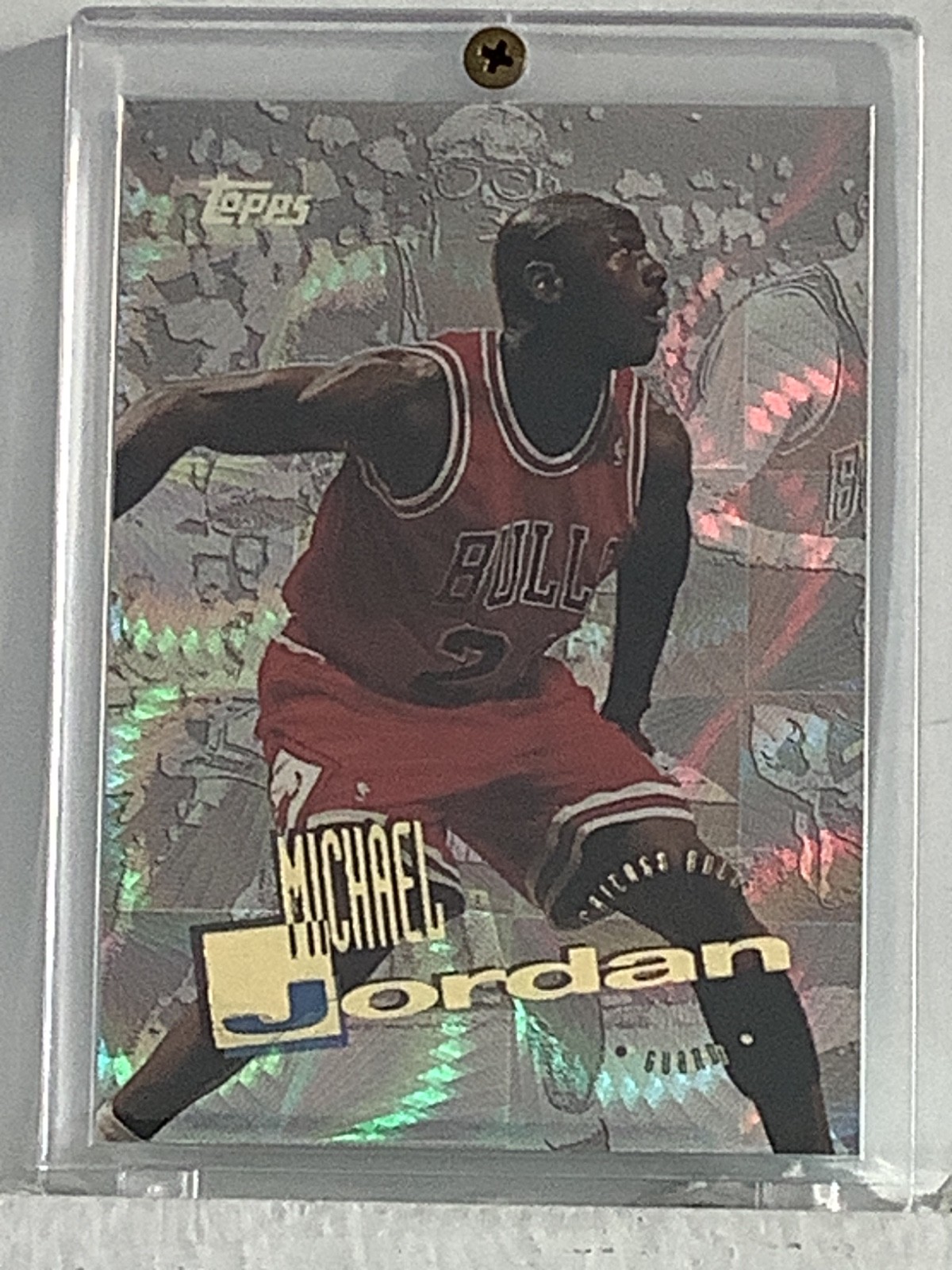 1995-96 Topps Power Boosters #277 Michael Jordan Chicago Bulls NM/MINT