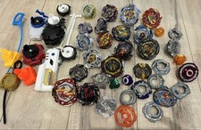 Beyblade Burst Lot Layers Discs Drivers Launchers Bulk Parts Set Rare Junk