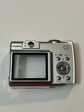Genuine Canon PowerShot A550 Replacement Back Body Panel with glass protector