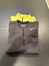 Nike Long Sleeve Dri-Fit 1/4 Zip Pullover Shi...