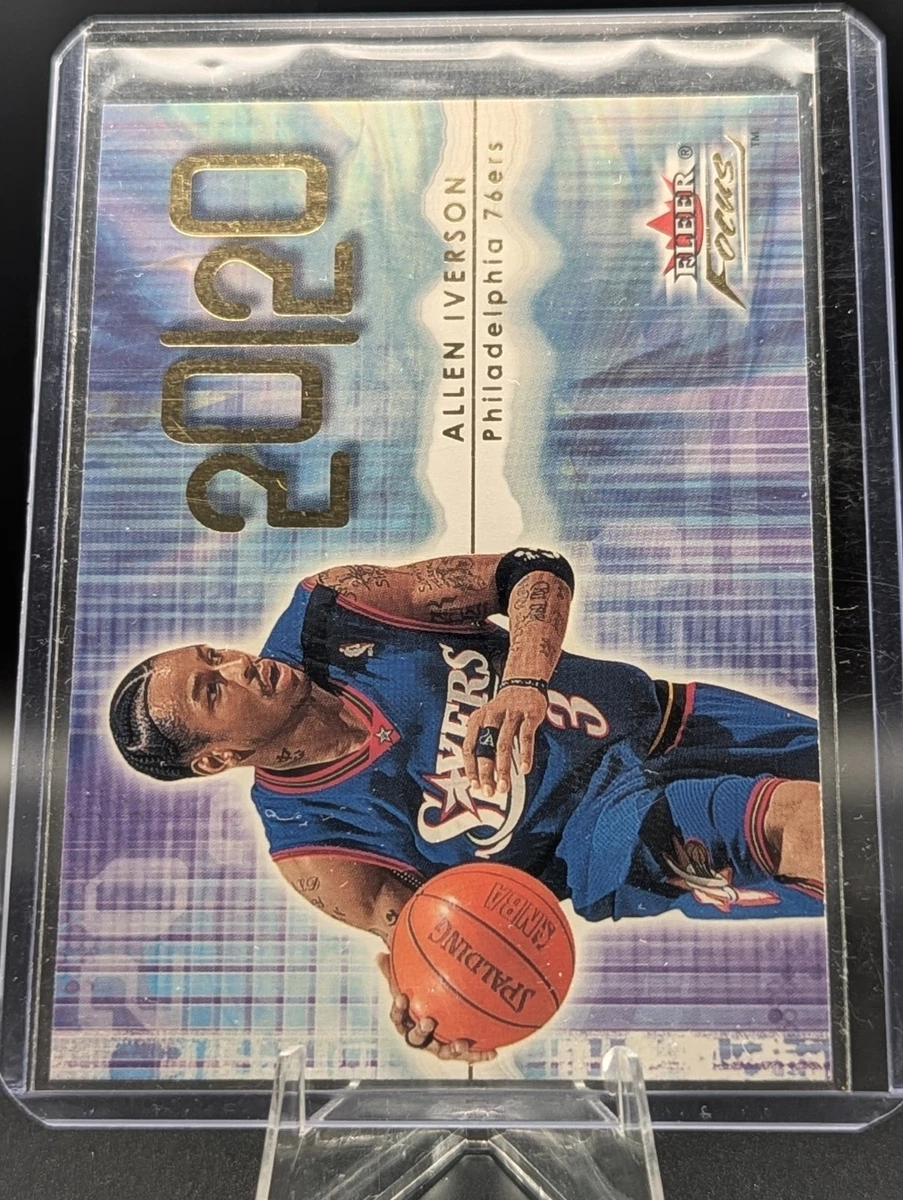 Fleer Allen Iverson Basketball 2000-01 Season Sports Trading Cards