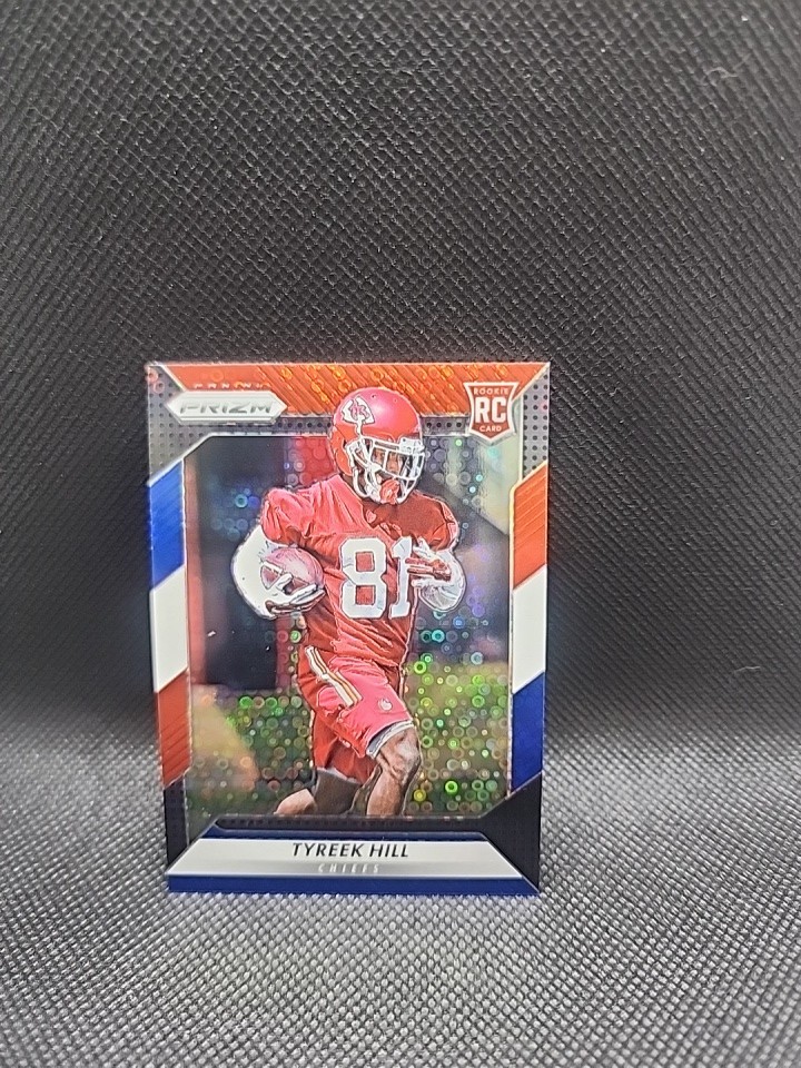 Tyreek Hill Panini Prizm #296 Red/White/Blue Disco