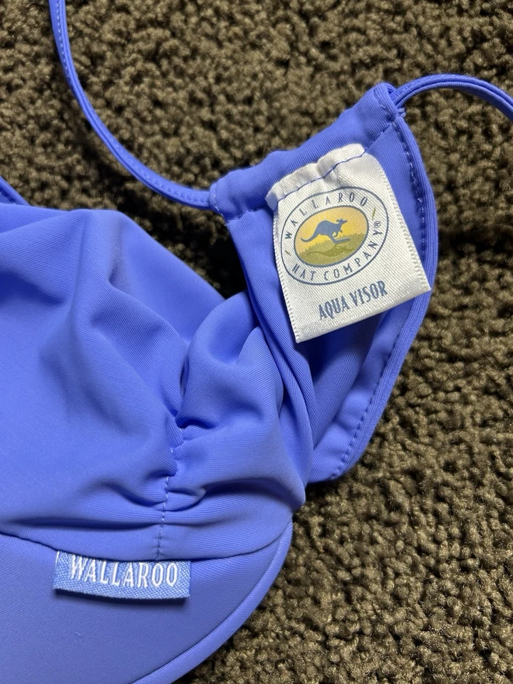 Sombrero Wallaroo para mujer visera púrpura ropa deportiva playa piscina Foto 2 de 4