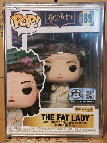Funko POP Harry Potter The Fat Lady 189 w/ Protector Royalty /3500 NON CHASE