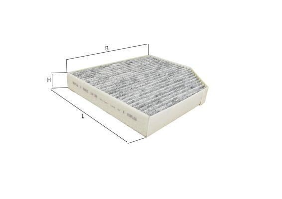 Filter Innenraumluft Knecht LAK 386 FÜR Audi Porsche Innenraumfilter-image