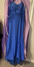 Royal blue prom dress 