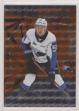 2021 SP Game Used CHL Edition Orange Foilboard 293/499 Jeremie Poirier #57 5d9