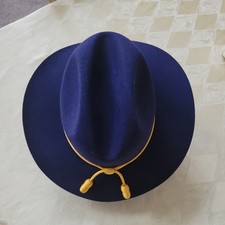 Civil War Union Slouch Hat. XX size LG. Fur Bl. Reproduction, USA Made