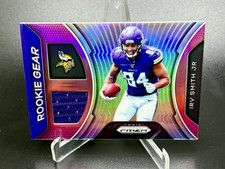 2019 Panini Prizm - Rookie Gear Irv Smith Jr. #RG-IS Pink (MEM, RC)