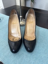 Christian Louboutin Black Leather Pumps size 36