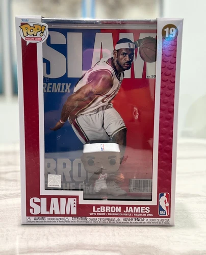 NBA SLAM Lebron James Funko Pop with Case