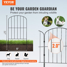 Garden Fence, 24in H x30ft L Animal Barrier Fence, 28 Pack