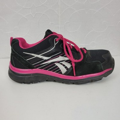 Reebok Anomar Oxford Womens Shoes 7.5 Black Steel Toe Work Safety Sneakers RB454
