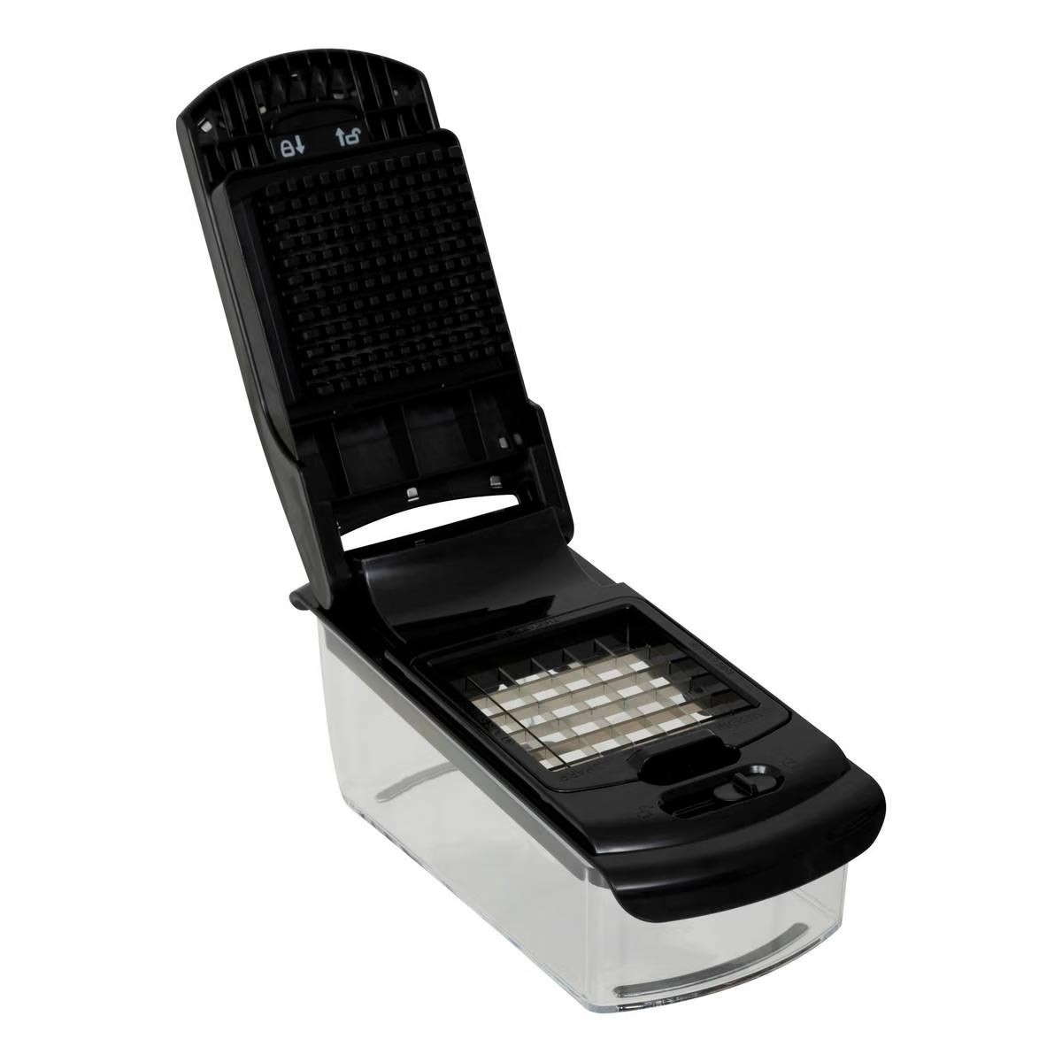 Mandoline multi-découpes Silver Pro 27cm noire avec poussoir - 2