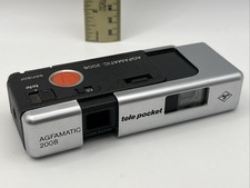Vintage Retro Eighties Pocket Agfamatic 508 Sensor View Finder 110 Film Camera