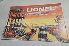 Vintage Original 1958 Lionel Trains Catalog  "O27, SUPER O and HO"  Complete 