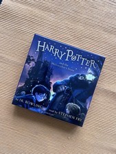 Harry Potter Audio Book CD - Philosopher’s Stone - Read by Stephen Fry - 7 CDs