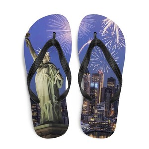 Statue of Liberty Flip Flops