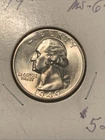 1949-P US Washington Quarter 25c Nice BU UNC!