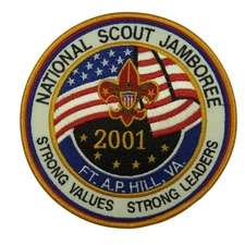 2001 Jamboree Strong Values Strong Leaders Jacket JSP YEL Bdr (VT611)