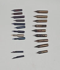 Vintage Joseph Gillotts Pen Nibs Lot of 20 England