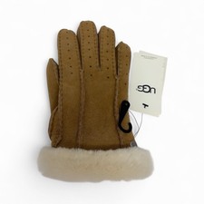 UGG Glove Chestnut Tan Suede Shearling Lined Small Single RIGHT HAND Glove ONLY