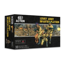 SOVIET ARMY INFANTRY PLATOON - BOLT ACTION - WARLORD GAMES WW2