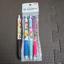 Limited Quantity Uni JETSTREAM Ballpoint Pen 3 Pack Minion 2 Set