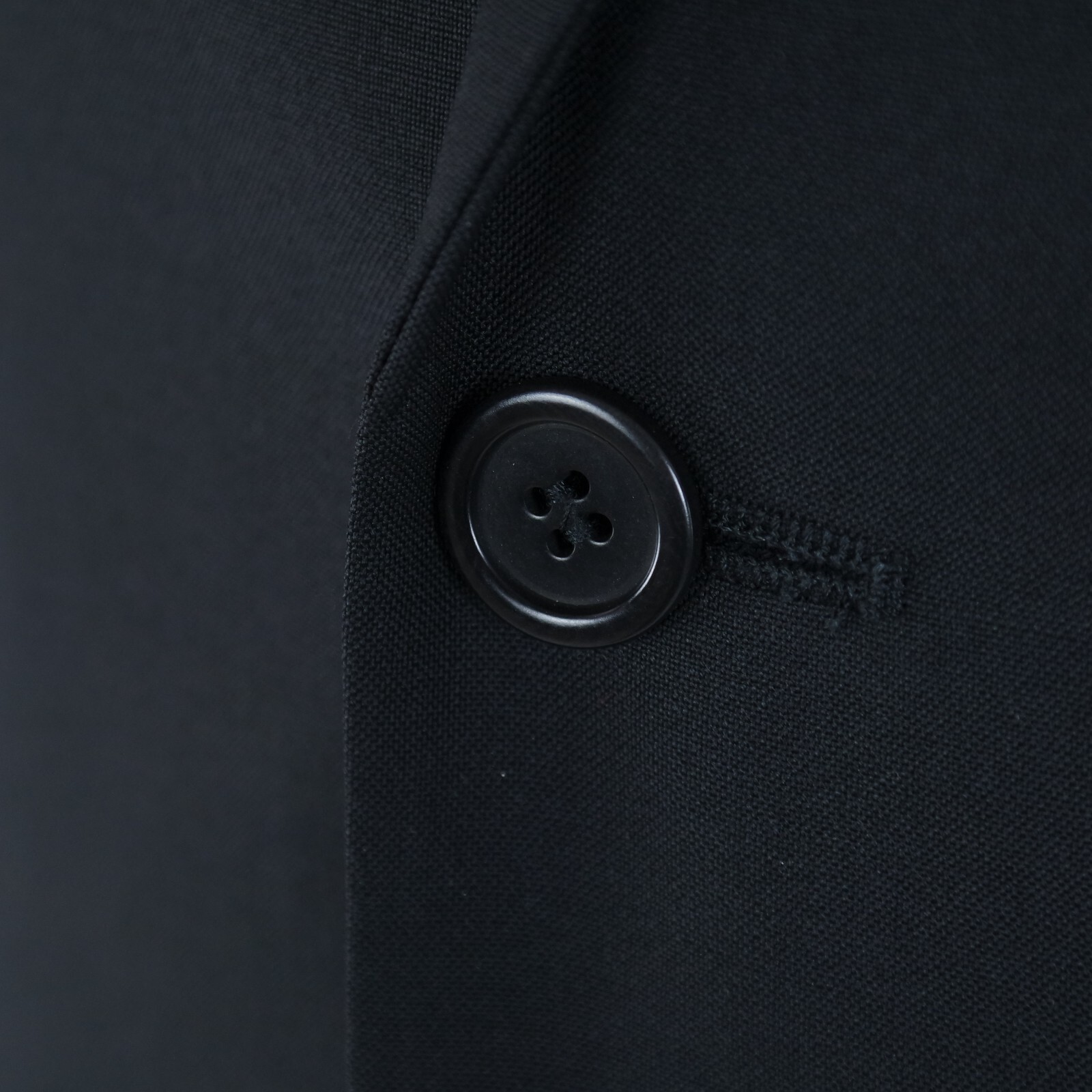 Mens Vintage Corduroy Sport Coat 42R UK Size QUALITATS Black Blazer Jacket thumbnail 8