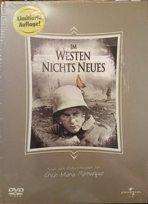 Lewis Milestone DVD Mediabook ''Im Westen nichts Neues'' (1930) limitierte Auflage