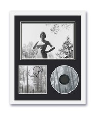 Taylor Swift Autographed WITH HEART Signed 11x14 Framed CD Photo Folklore ACOA