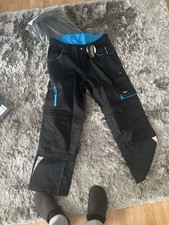 Fortis Herren-Bundhose twenty-four, schwarz/türkis, Größe 62 Neu
