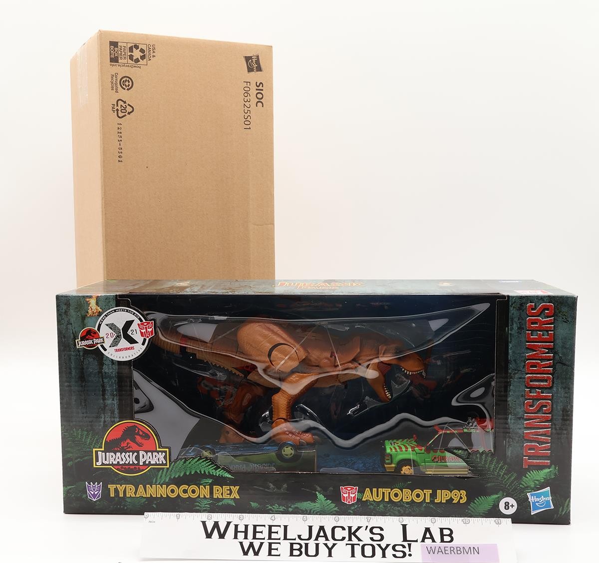 Johnny's - ドリボ Tyrannocon Rex & Autobot JP93 Transformers x Jurassic Park Hasbro
